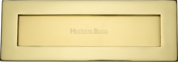 Letterplate 14Inch x 4 1/2Inch Polished Brass